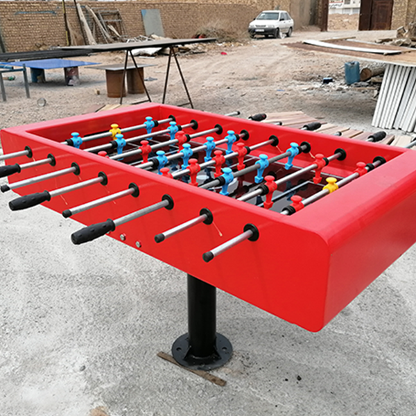 فوتبالدستی تمام فلز پارکی۴ پایه-تولیدی میز فوتبال دستی پارکی