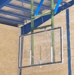 خرید پایه بسکتبال سقفی تاشو ریموت دار از تولیدی تجهیزات ورزشی دیاکو تولید کننده انواع تجهیزات ورزشی و پایه بسکتبال سقفی تاشو ریموت دار